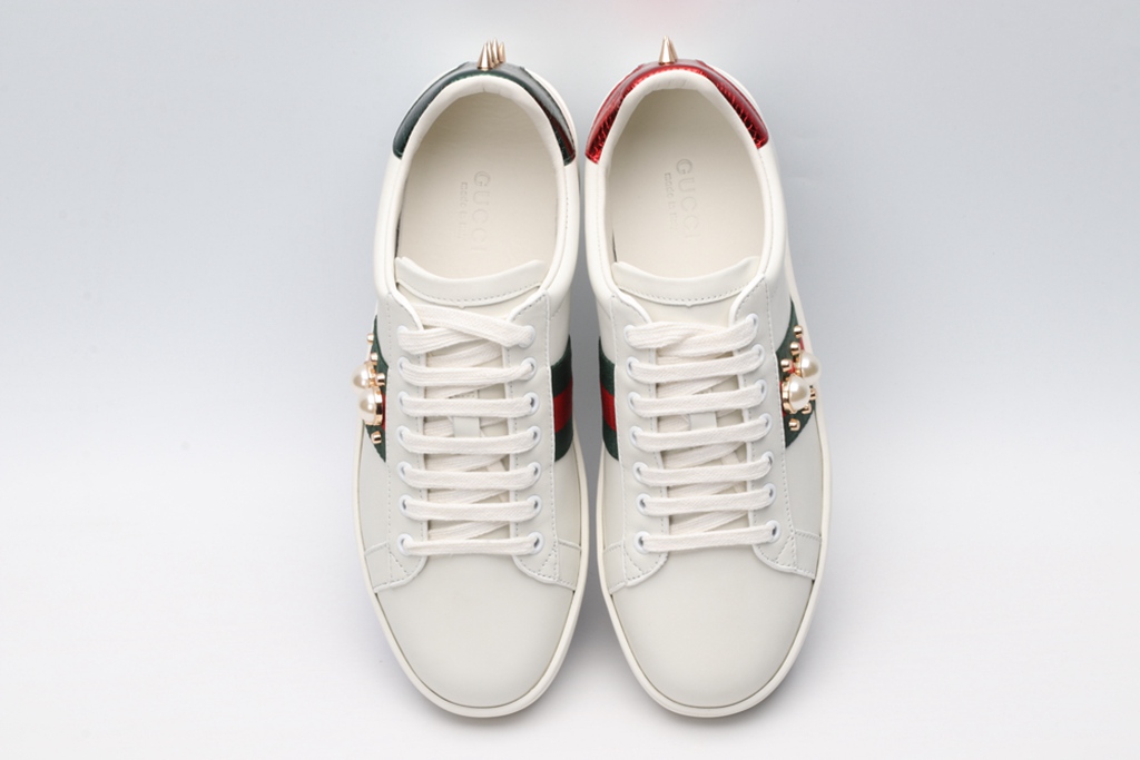 Women s Ace studded leather sneaker